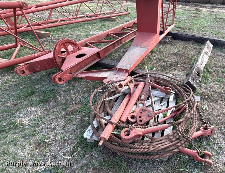 image for item DQ6505 Manitowoc Crane 120 jib boom lattice boom