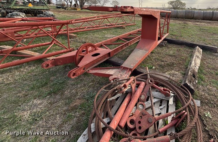 image for item DQ6505 Manitowoc Crane 120 jib boom lattice boom