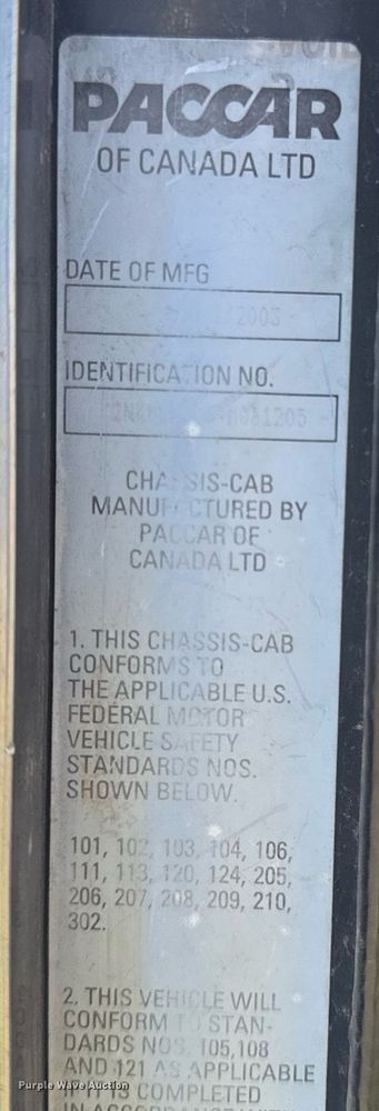 image for item DQ6646 2004 Kenworth T300 dump truck