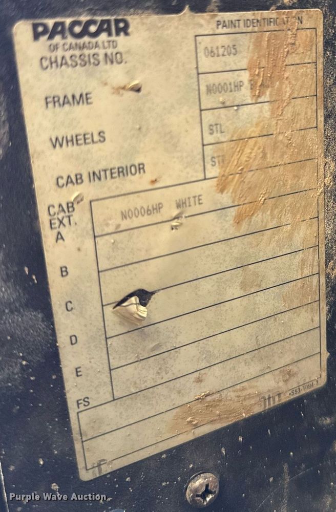 image for item DQ6646 2004 Kenworth T300 dump truck