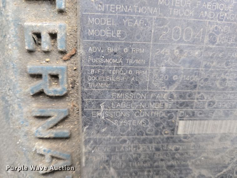 image for item DS5336 2005 International 4300 forestry bucket truck