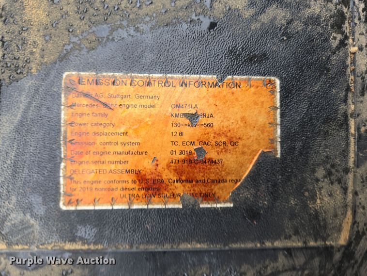 image for item DT4761 2021 Bell B45E 6x6 articulated haul truck