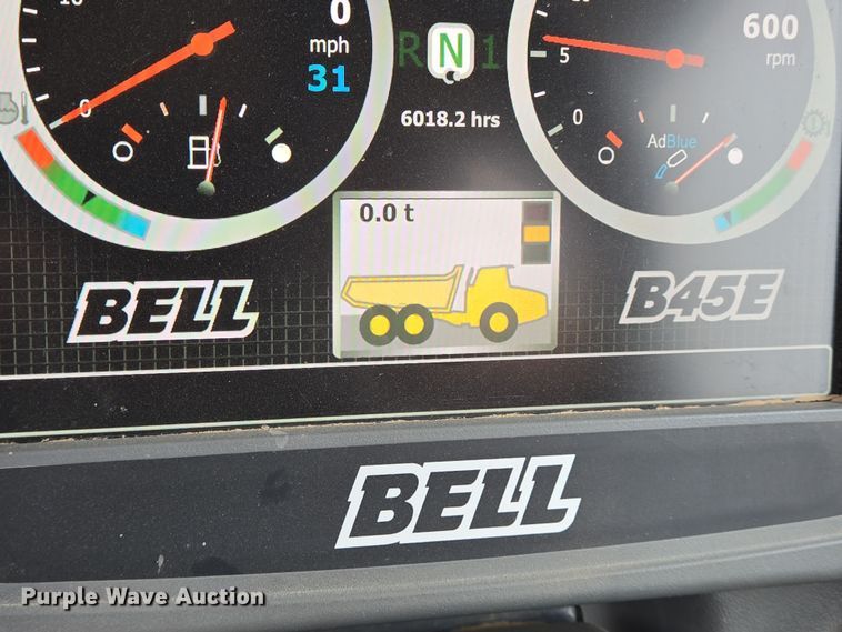image for item DT4762 2021 Bell B45E 6x6 articulated haul truck