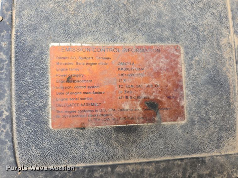 image for item DT4762 2021 Bell B45E 6x6 articulated haul truck