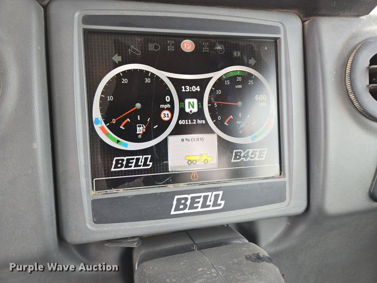 image for item DT4763 2021 Bell B45E 6x6 articulated haul truck