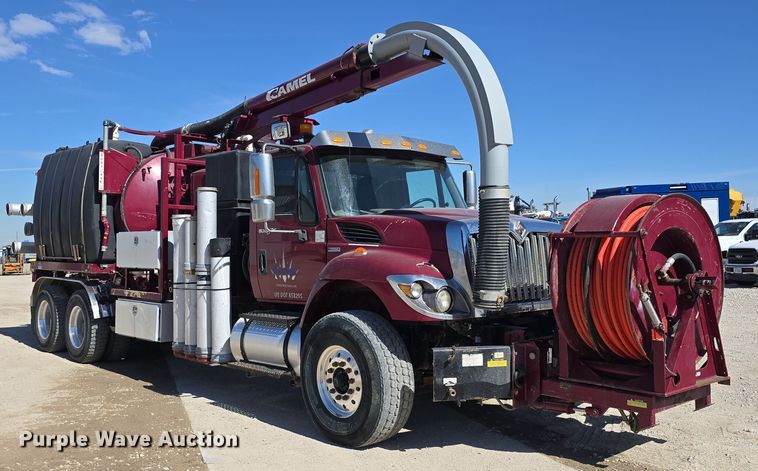 image for item DT6755 2008 International 7400 sewer jetter truck