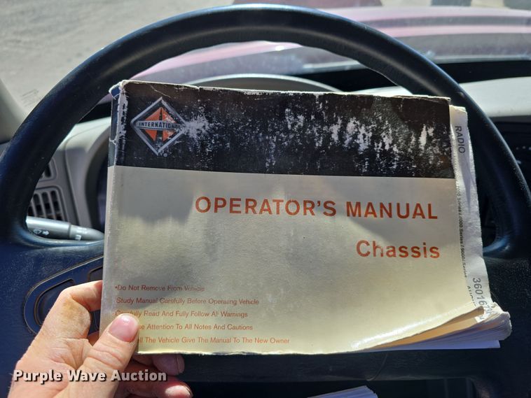 image for item DT6755 2008 International 7400 sewer jetter truck