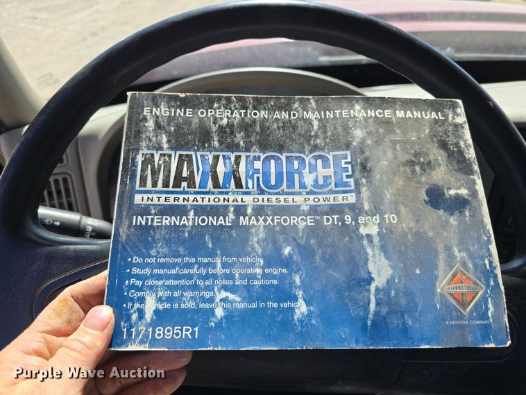 image for item DT6755 2008 International 7400 sewer jetter truck