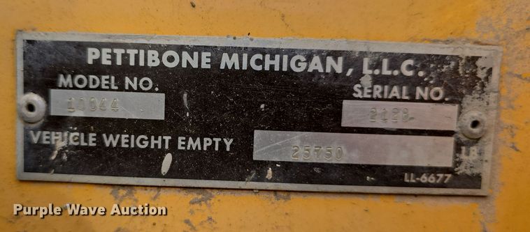 image for item DT6756 2001 Pettibone 10044 Extendo telehandler