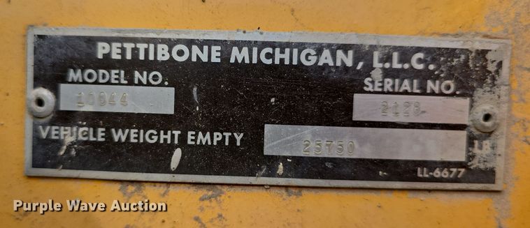 image for item DT6756 2001 Pettibone 10044 Extendo telehandler