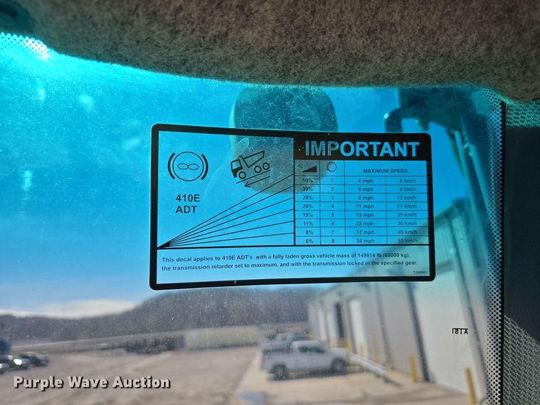 image for item DT6759 2013 John Deere 410E articulated haul truck