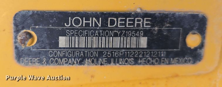 image for item DT6759 2013 John Deere 410E articulated haul truck