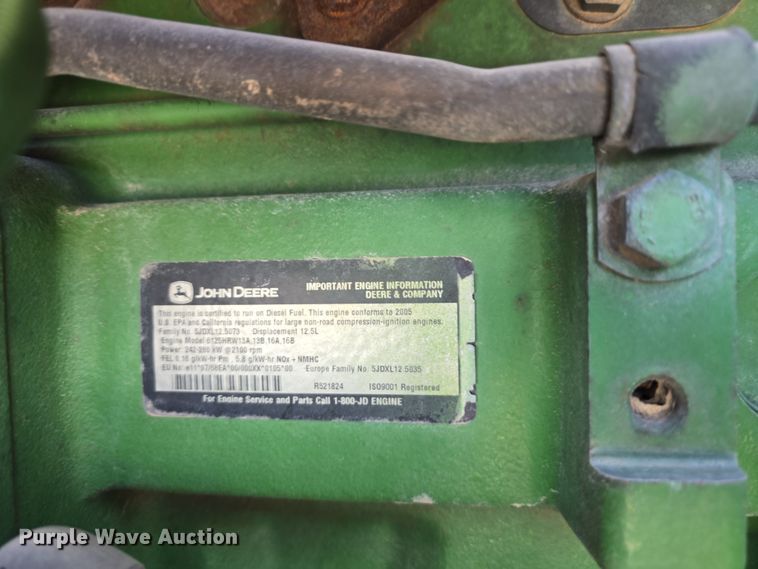 image for item DT6760 2005 John Deere 9320 4WD tractor