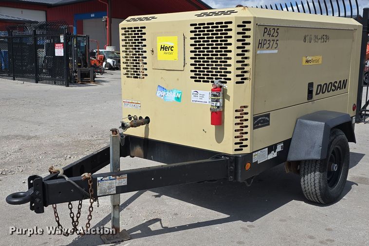 image for item DT6799 2015 Doosan P425/HP375WCU-T4I air compressor
