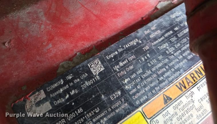 image for item DT6799 2015 Doosan P425/HP375WCU-T4I air compressor