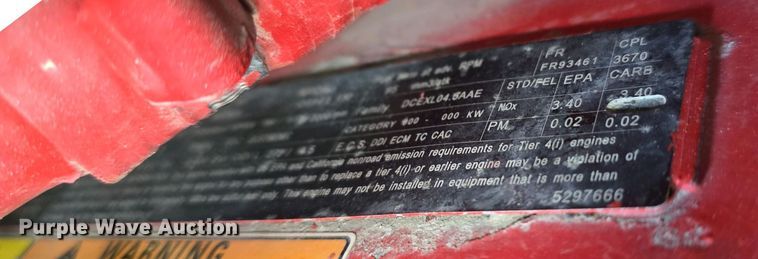 image for item DT6799 2015 Doosan P425/HP375WCU-T4I air compressor