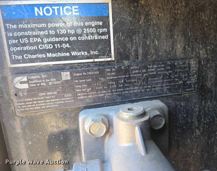 image for item DT7067 2013 Ditch Witch JT25 directional boring unit