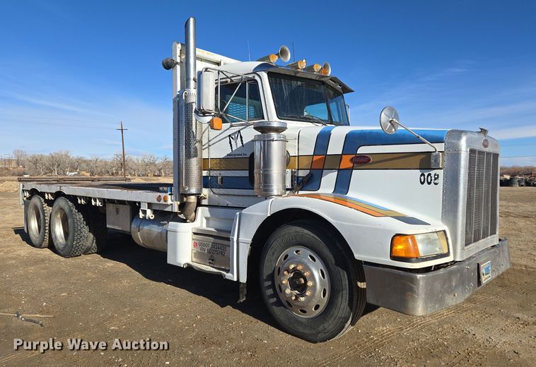 とびー様　4点 Construction Equipment Guide - 1995 Peterbilt 377 4-Axle