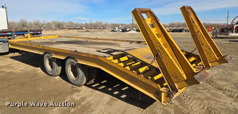 image for item DT7070 1984 Butler equipment trailer