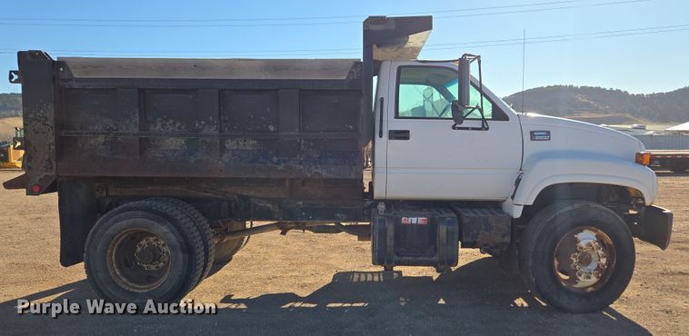 image for item DT7088 1998 GMC C7H042 dump truck