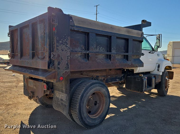 image for item DT7088 1998 GMC C7H042 dump truck