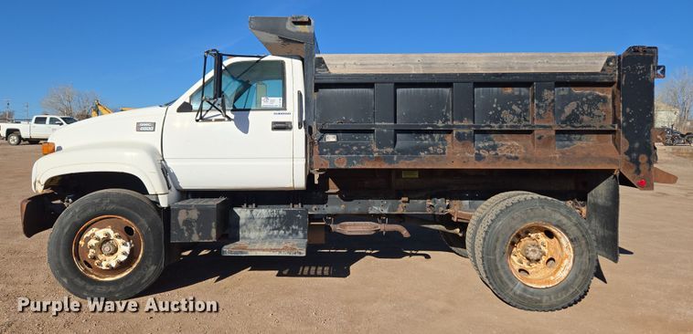 image for item DT7088 1998 GMC C7H042 dump truck
