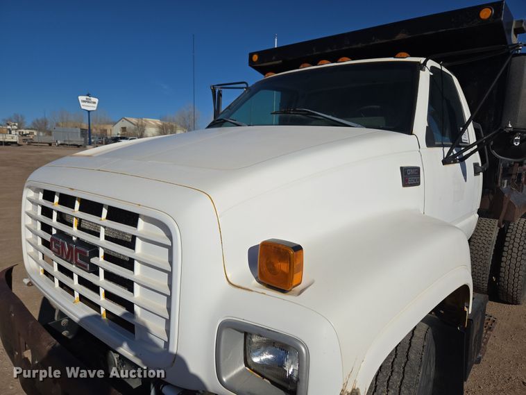 image for item DT7088 1998 GMC C7H042 dump truck