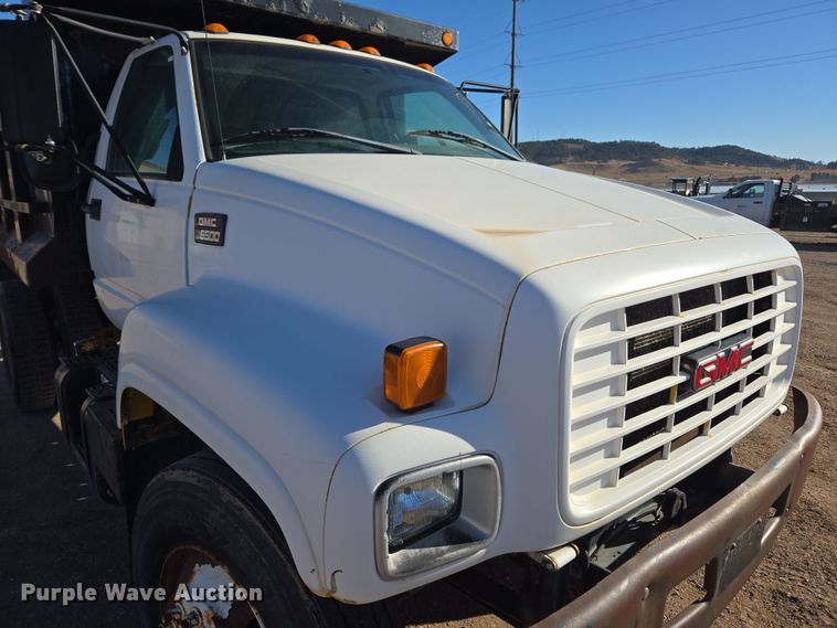 image for item DT7088 1998 GMC C7H042 dump truck