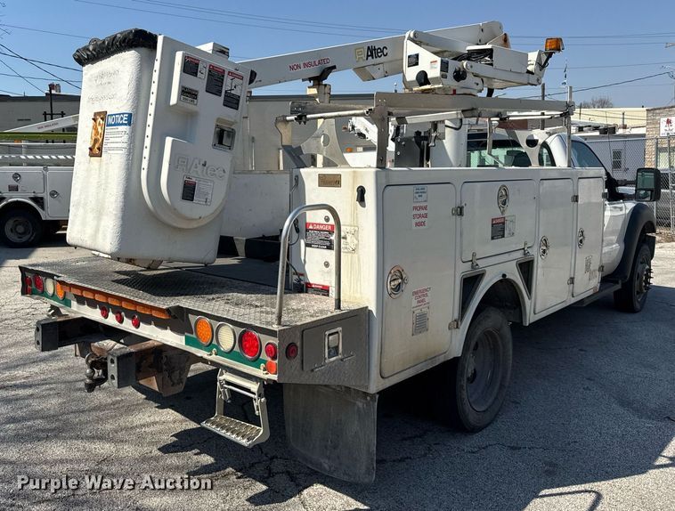 image for item DU3364 2015 Ford F450 Super Duty XL bucket truck
