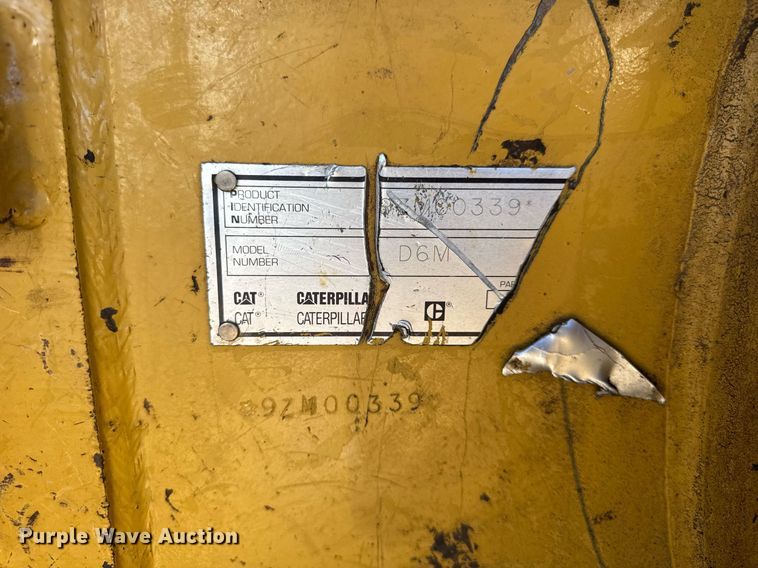image for item DU3428 1996 Caterpillar D6M XL dozer