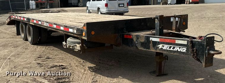 image for item DV0656 2012 Felling  FT18 equipment trailer