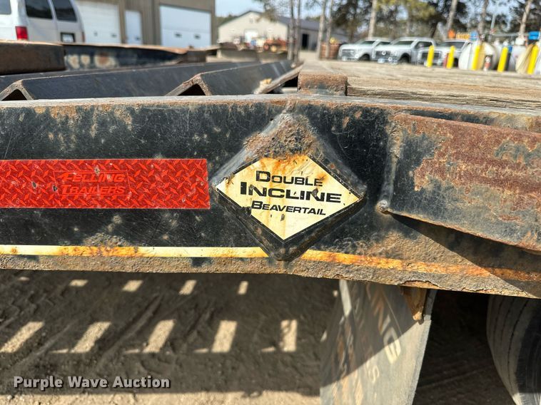 image for item DV0656 2012 Felling  FT18 equipment trailer