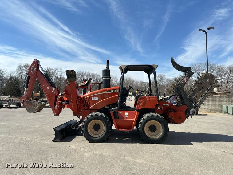 image for item DV0665 2011 Ditch Witch  RT115 trencher