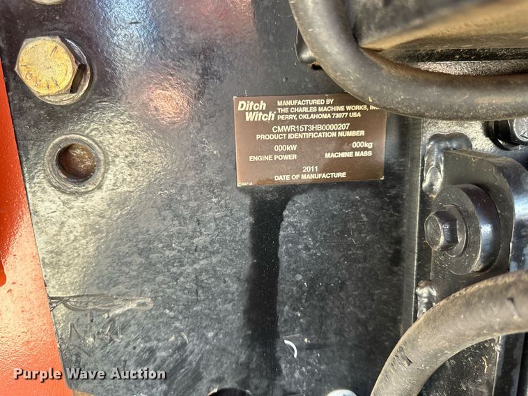 image for item DV0665 2011 Ditch Witch  RT115 trencher