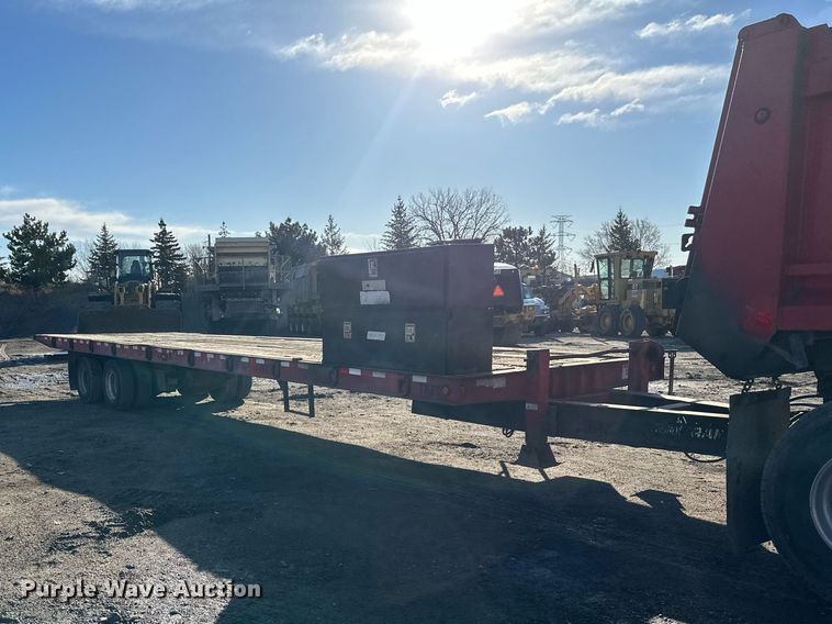 image for item DV0671 2005 Trail Eze tilt deck equipment trailer