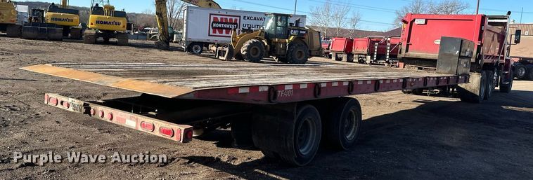 image for item DV0671 2005 Trail Eze tilt deck equipment trailer