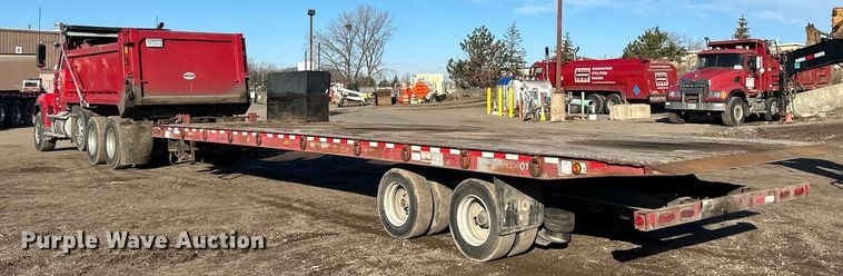 image for item DV0671 2005 Trail Eze tilt deck equipment trailer