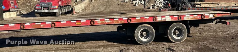 image for item DV0671 2005 Trail Eze tilt deck equipment trailer