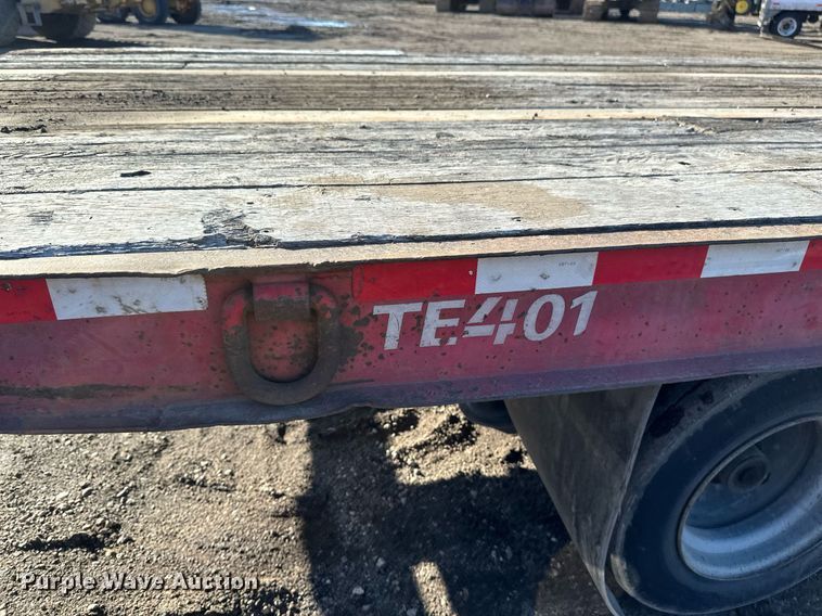 image for item DV0671 2005 Trail Eze tilt deck equipment trailer