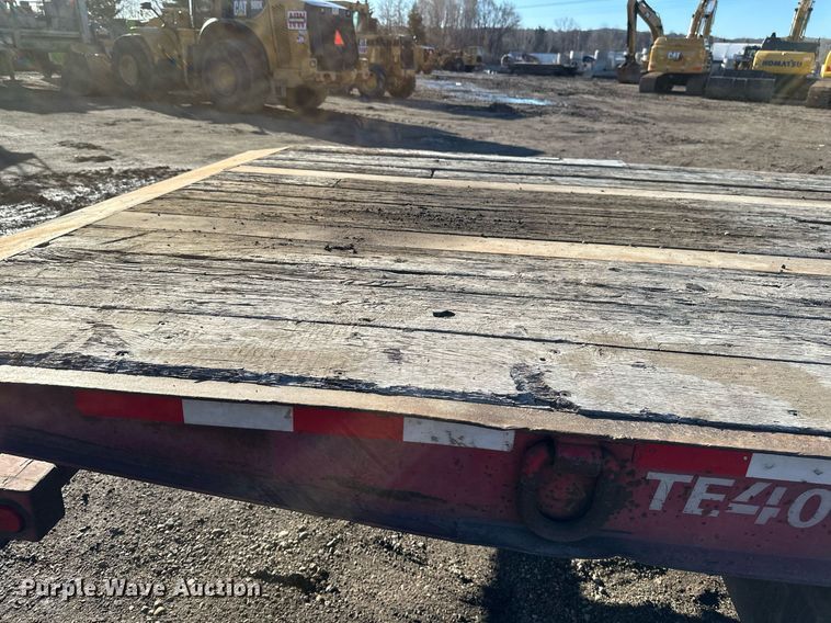 image for item DV0671 2005 Trail Eze tilt deck equipment trailer