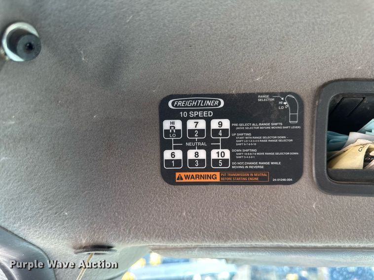 image for item DV0672 2012 Freightliner 114SD sewer jetter truck