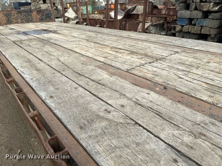 image for item DV0673 2012 Jet Company drop deck equipment trailer