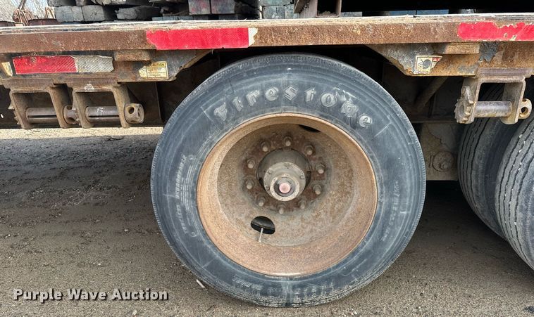 image for item DV0673 2012 Jet Company drop deck equipment trailer