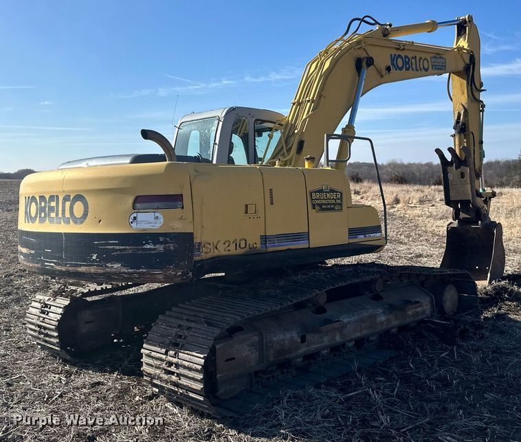 image for item DV0716 2000 Kobelco  SK210LC excavator