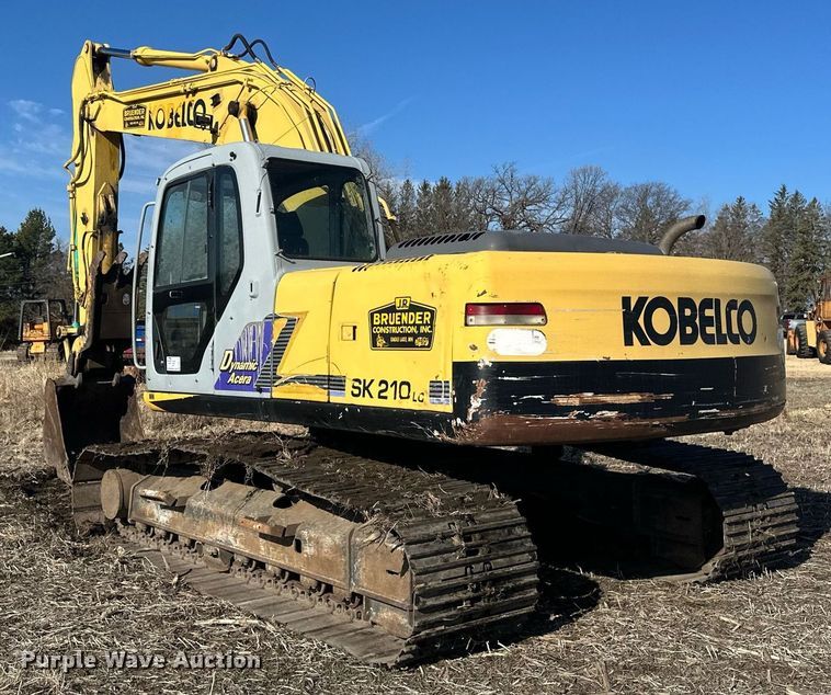 image for item DV0716 2000 Kobelco  SK210LC excavator