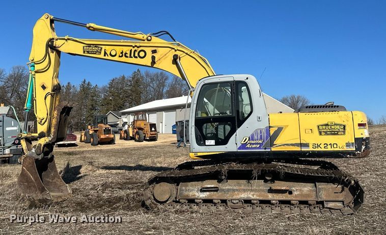 image for item DV0716 2000 Kobelco  SK210LC excavator