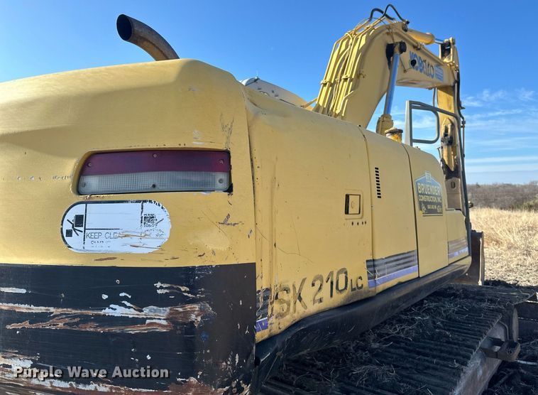 image for item DV0716 2000 Kobelco  SK210LC excavator