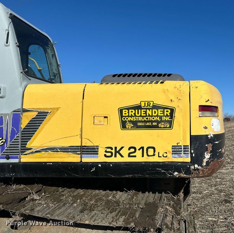 image for item DV0716 2000 Kobelco  SK210LC excavator