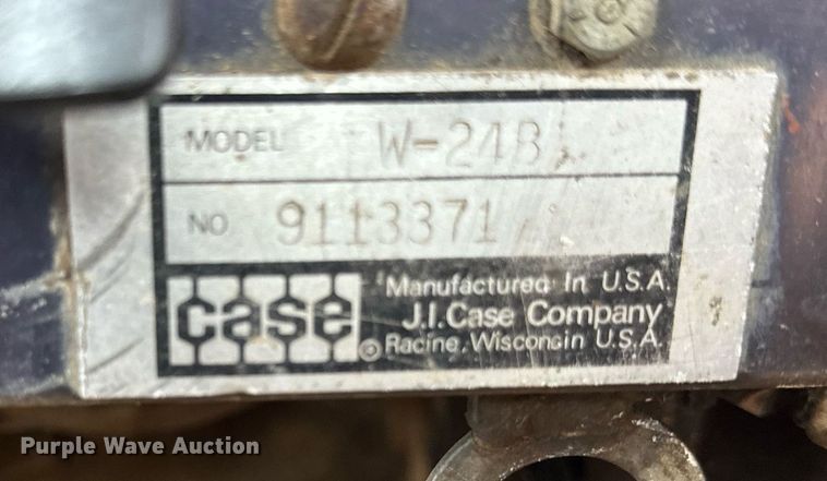 image for item DV0717 1973 Case W24B wheel loader