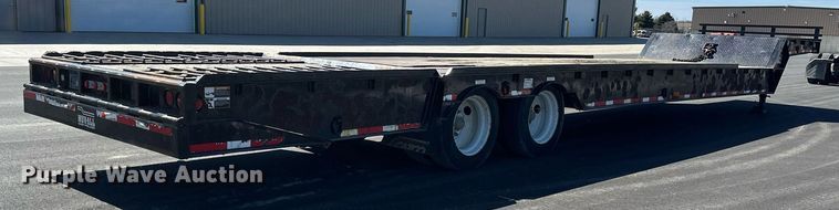 image for item DV0725 1992 Muv-All  4870FT drop deck hydraulic tail equipment trailer